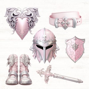 Armor of God Clipart, Full Armor of God PNGs, Ephesians 6, Christian PNG, Digital Download, Commercial Use, Prayer Clipart