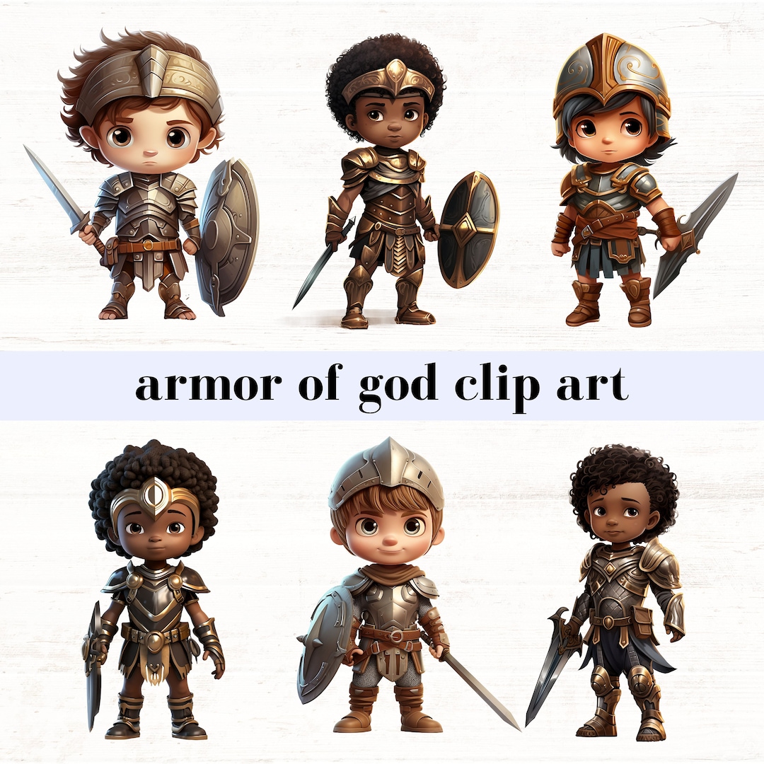 Armor of God Clip Art, Full Armor of God Kids Pngs, Ephesians 6 ...