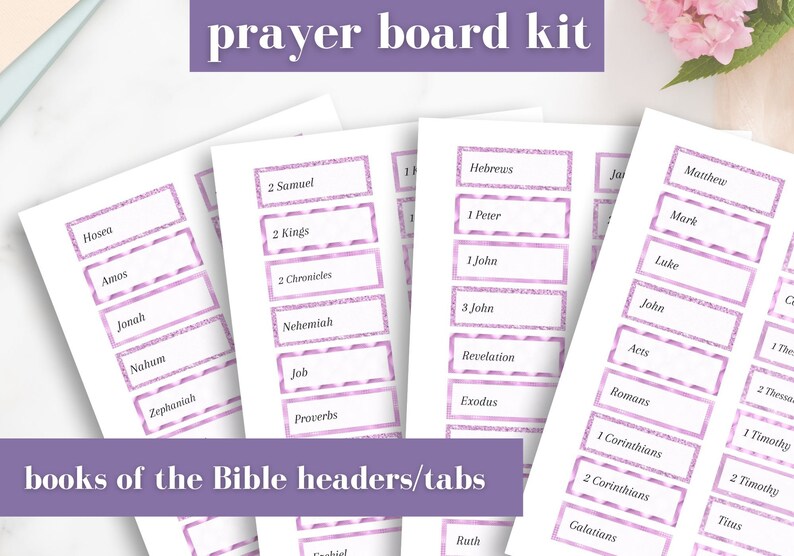 Prayer Board Printable Prayer Cards Christian Wall Collage - Etsy