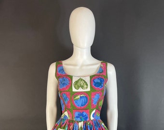 Fab 1950s cotton day dress