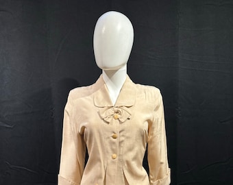 Gorgeous late 1940s summer suit