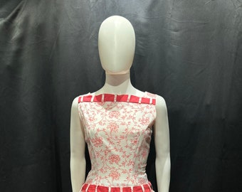 Beautiful 1950s “California cotton” day dress