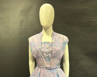 Stunning 1950s deadstock day dress