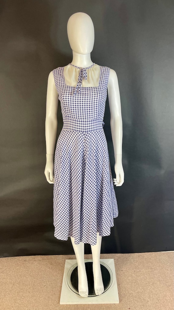 Super sweet 1940s summer dress - image 1
