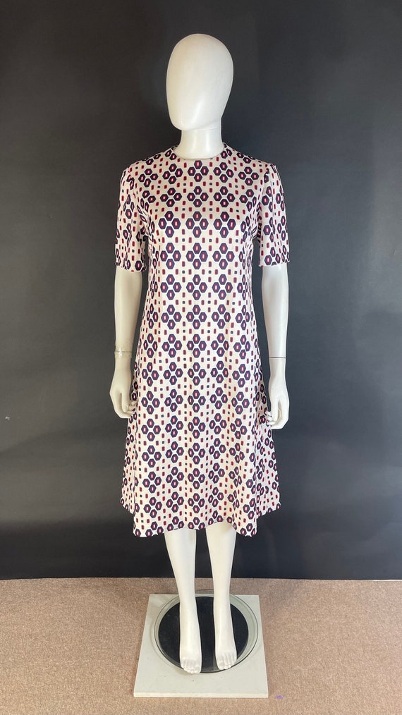 Fab 1960s volup mod dress