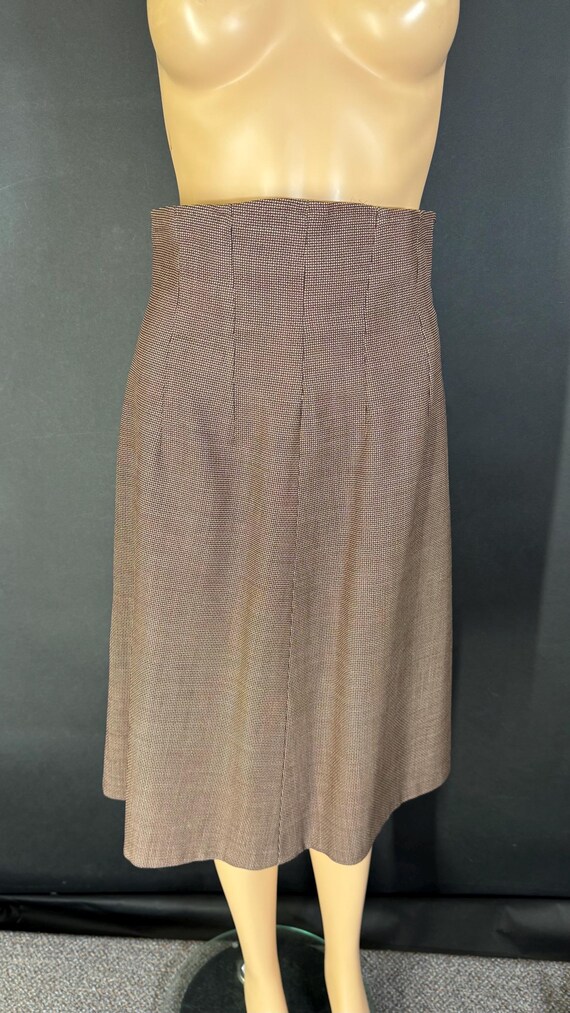 1940s Amazing Curved Button Check Suit main image 0