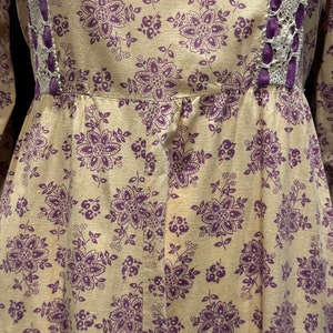 adorable 1970s volup Laura Ashley prairie dress imagem 5