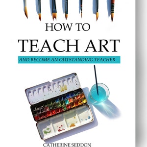 How To Teach Art digital download E-book for art teachers, digital download book, art book, how to teach art book, art book for art teachers