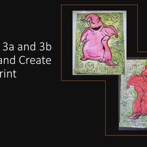 Children&#39;s art lesson, make an art print, art lesson, school art lesson, KS3 art lesson, KS2 art lesson, how to print using polystyrene, art