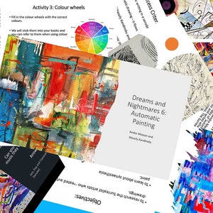 Children&#39;s art lesson with lesson plan and Powerpoint slides, art lesson, painting lesson, middle school art lesson, KS3 painting art lesson