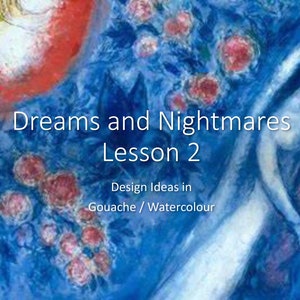 Children&#39;s art lesson, painting lesson, art lesson, school art lesson, KS3 lesson, KS2 art lesson, how to create a design idea, inspiration