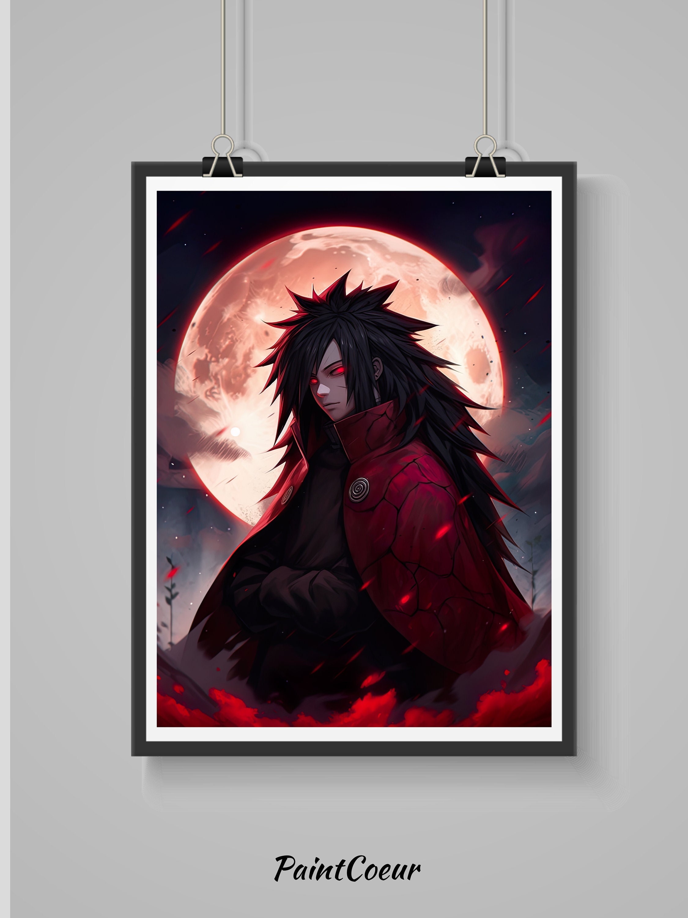 Uchiha Clan Metal Wall Art / Uchiha Clan Metal Prints for Sale