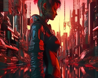 Cyberpunk 2077 cyberpunk girl