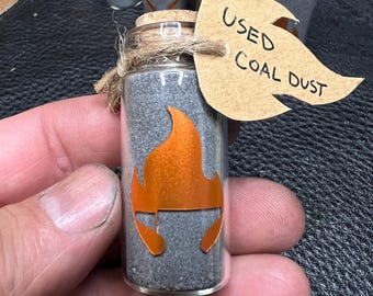 Used Coal Dust for Transformation & Growth | Altar Supply for Witchcraft, Spiritual, Pagan Rituals | Blacksmith Forge Coal Dust