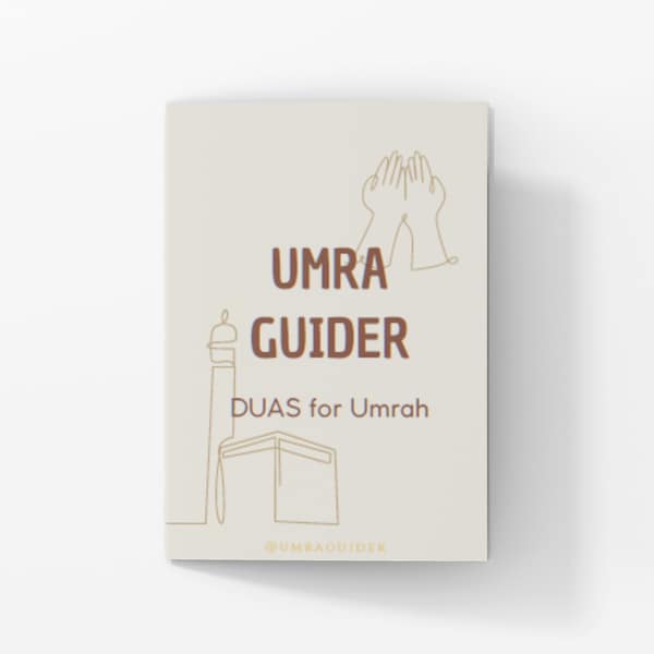 UmraGuider - Umrah Duas Printable, Umrah Cards, Dua Printable, Umrah Duas Digital, Umrah Guide, Umrah Book, Duas for Umrah