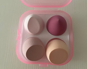 4 Stück Make up Beauty Schwamm Mixer