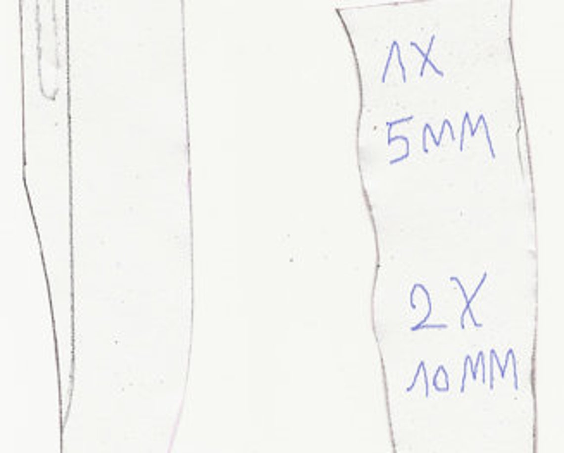 Ghostface Knife Pattern Etsy