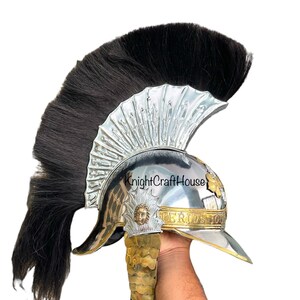 Medieval French Royal Household Musketeer Helmet .