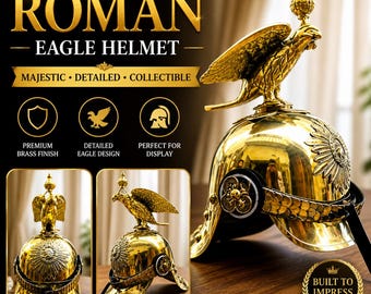 Handgemaakte Duitse Pickelhaube-helm: Imperial Garde du Corps-reproductie