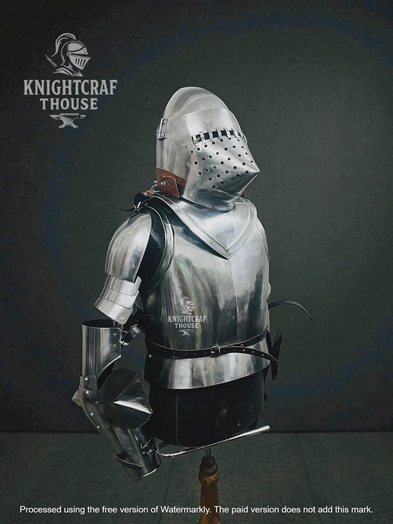 Medieval Knight Full Suit of Armor | Wearable Steel Body Armor for LARP ...