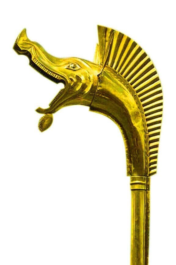 Medieval Brass Carnyx of Tintignac Celtic War Horn | Trumpet for LARP ...