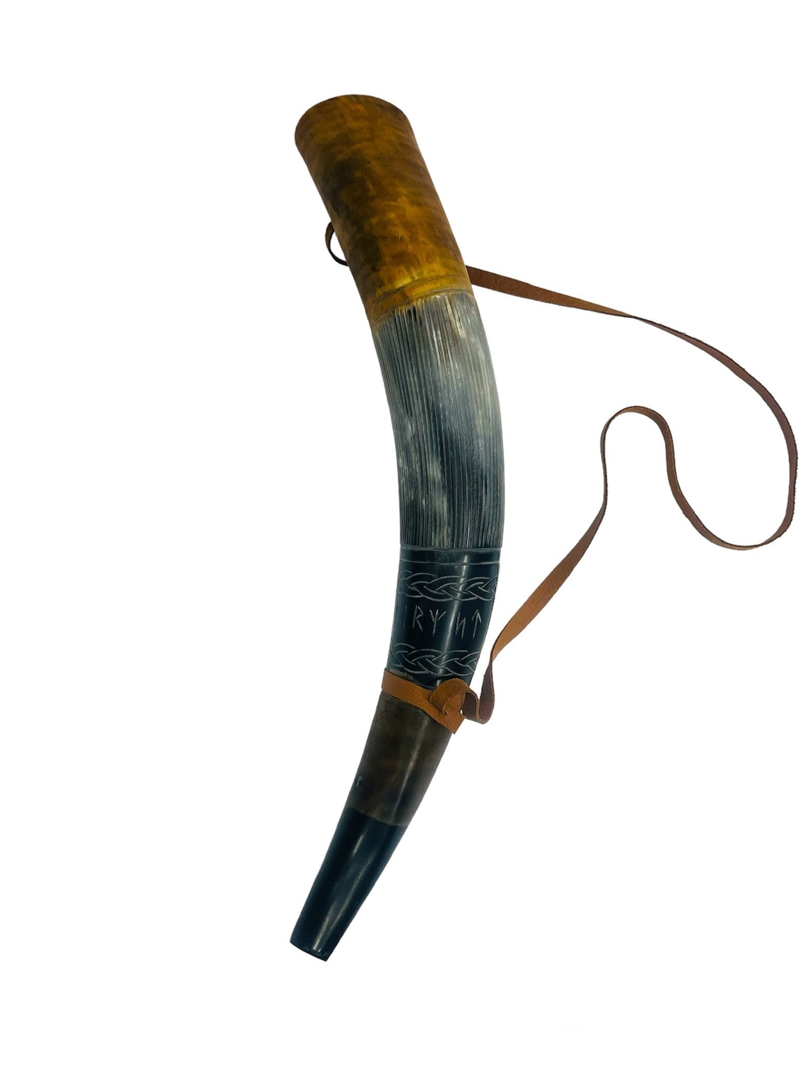 Viking Blowing Horn Natural Whistle , Medieval Natural Carnyx Ancient ...