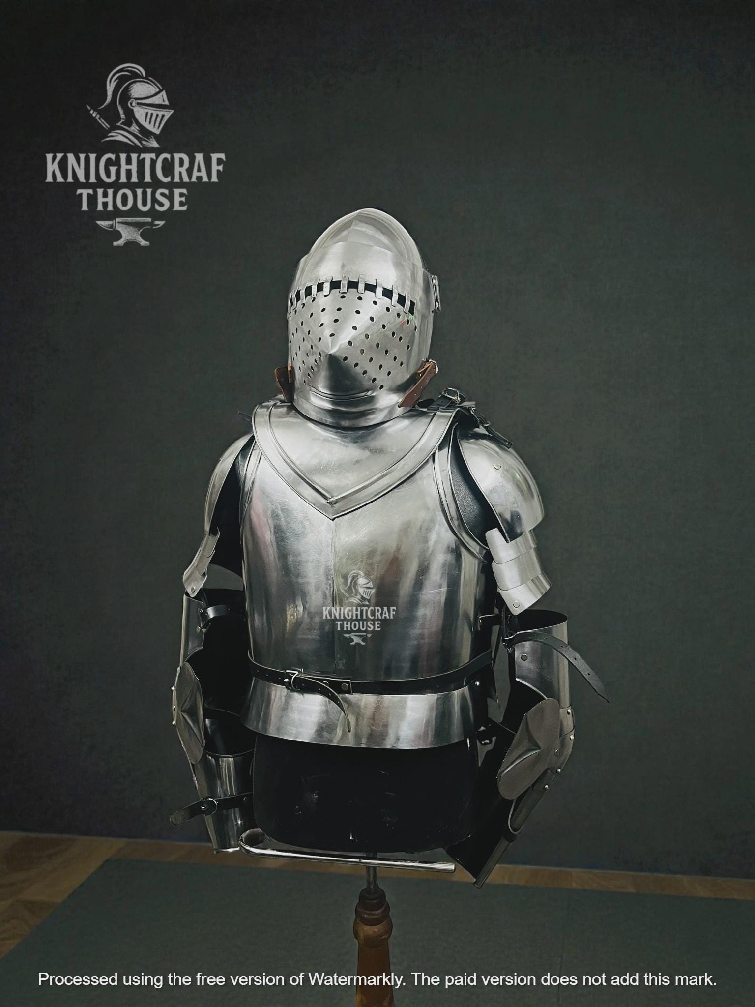 Medieval Knight Full Suit of Armor | Wearable Steel Body Armor for LARP ...
