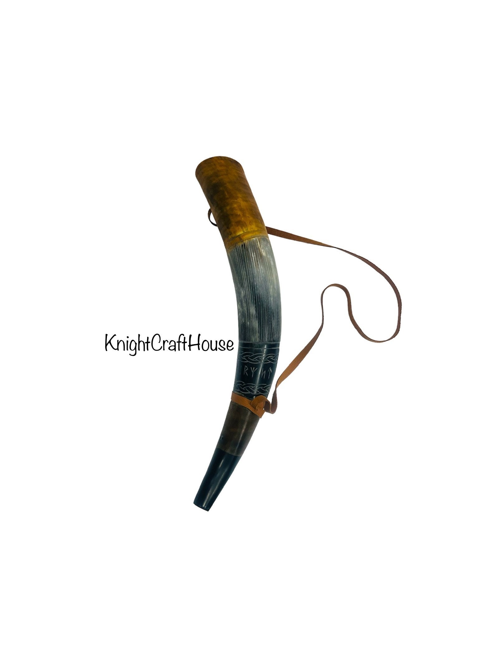 Viking Blowing Horn Natural Whistle , Medieval Natural Carnyx Ancient ...