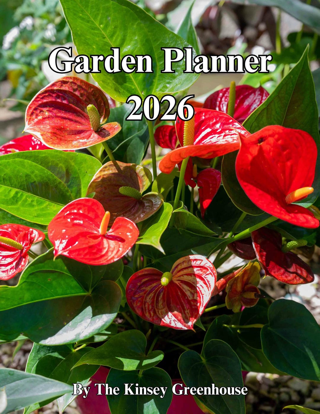 Red 2026 Printable Garden Planner PDF | Planting Calendar, Formulas ...