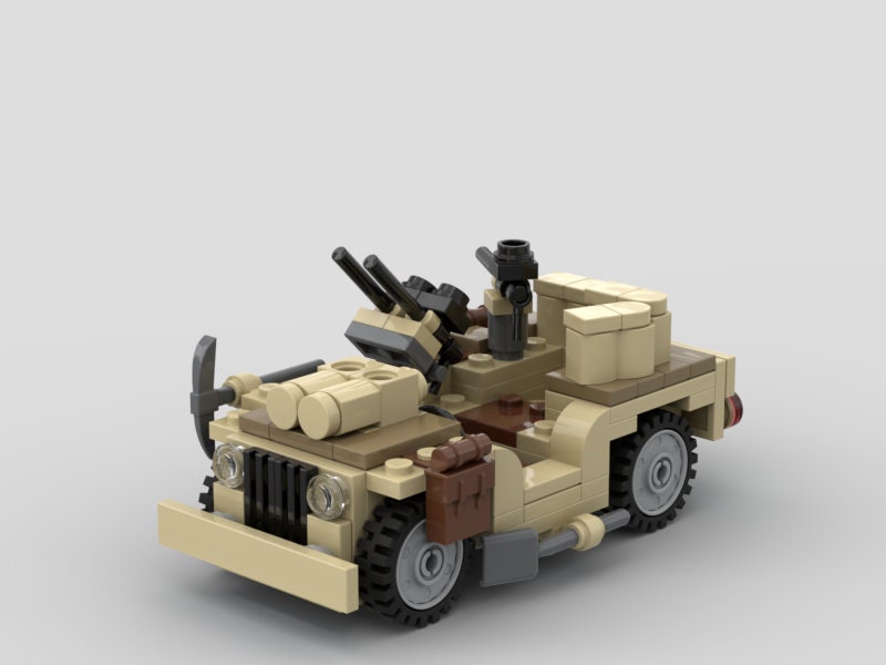Lego ww2 jeep sale