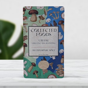 Umami Spice Blend – Savory Vegan Seasoning with Mushroom, Tamari, Garlic – Gourmet All-Purpose Spice for Vegetables & Cooking