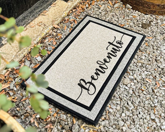 Italian Welcome Outdoor Weatherproof Doormat Italy Welcome 