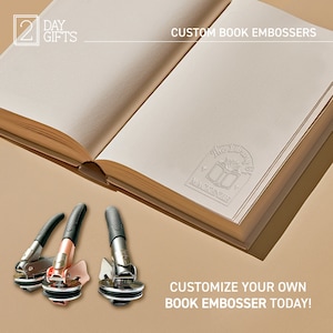 Gravador personalizado, gravador de livros personalizado, presente para amantes de livros, presente de casamento, gravador de convites, presente para amantes de livros, da Biblioteca de Selos