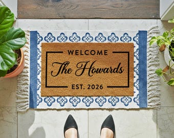Just Because Gift | Personalised Howards Doormat | Coir Mat