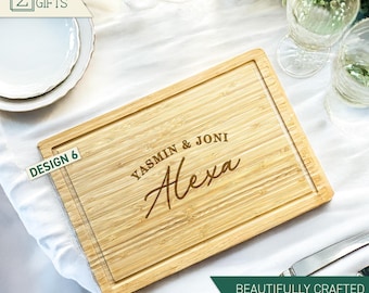 Personalised Custom Engraved Wooden Chopping Board, Cheese Board, Serving Board, Novelty Gift, Gift For Her, Gift for Him, Valentines