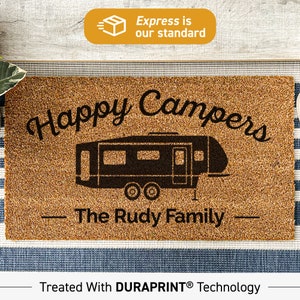 Camping Papa Gift for Him Father's Day Mousepad - TeeHex