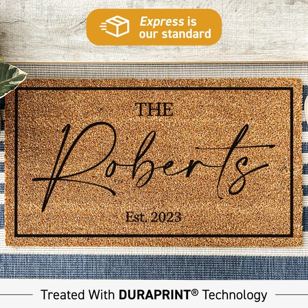 Personalized Doormat | Grandparent Gift | Papa Door Mat | Personalized Gifts For Her | Gift For Women | Custom Door Mat 61