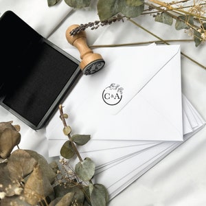 Aangepaste bruiloftszegels, bruiloftsstempel, gepersonaliseerde bruiloftsstempel, eerste stempel, envelopstempel, huwelijkscadeau, boekcadeau, gepersonaliseerde stempel