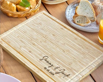 Wooden Engraved Chopping Board- Custom Cutting Board - Custom Chopping Board - Serving Tray - Novelty Kitchen Gift - Name Engraved Board