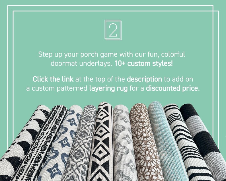 Contemporary Art Doormat, Abstract Coir Welcome Mat, Stylish Dot Front Door Rug, Modern Mat, Mid Century Entryway Mat, Patterned Doormat 630 image 10