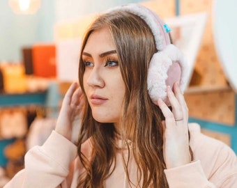 Sheepers Pink Sheepskin Ear Muffs