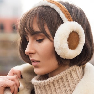 Sheepers Chestnut Sheepskin Ear Muffs