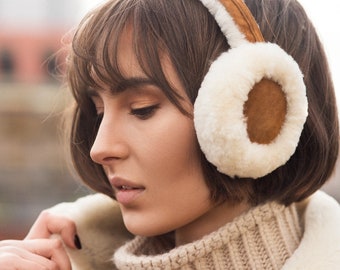 Sheepers Chestnut Sheepskin Ear Muffs