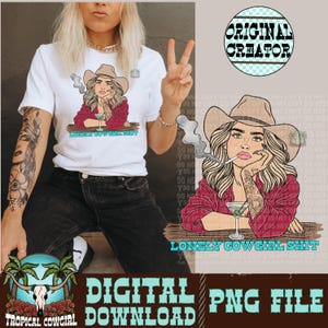 Cowgirl Png, Western PNG, Cowgirl Sublimation, Western Shirt Design, Western Cowgirl png, Vintage PNG, Western Design, Country Western Png