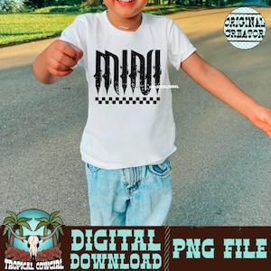 Mini png, Trendy Mini png, Mini Shirt Design, Mini tshirt design, Grunge png, western png, Edgy png