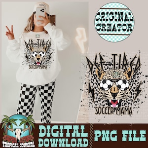 Def Tired Soccer Mama PNG| Trendy png| Instant Download| Original Creator