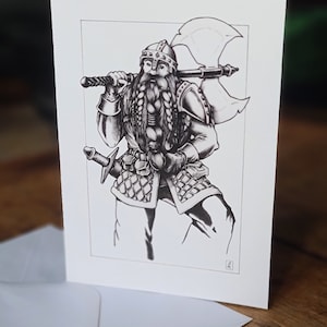 Original Kunst Grußkarte | Innen leer | Mit Umschlag | Jede Anlasskarte
