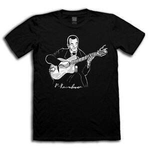 T-shirt Django Reinhardt from Original Art - Organic cotton