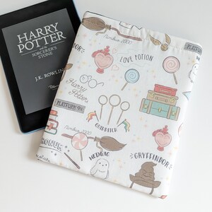 Harry Potter Buchhülle, Hogwarts Buchhülle, Hardcover Taschenbuchhülle, Quidditch Buchhülle, Dobby Buchhülle, Kindle Hülle Bild 5