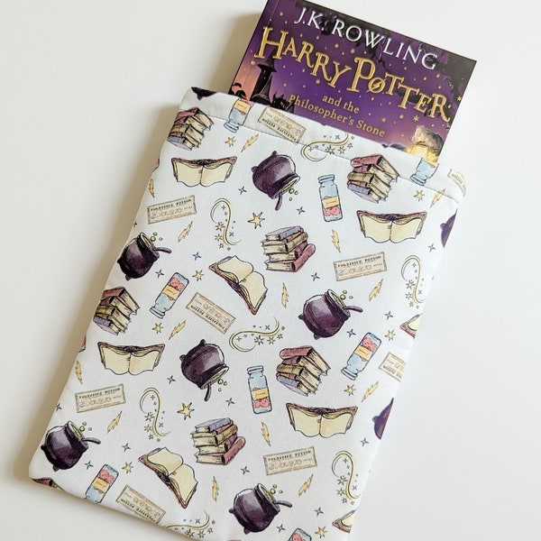 Harry-Potter-Buchhülle, Taschenbuchhülle, Zaubertränke-Buchhülle, Hardcover-Buchhülle, Kindle-Hülle, Hogwarts-Buchhülle